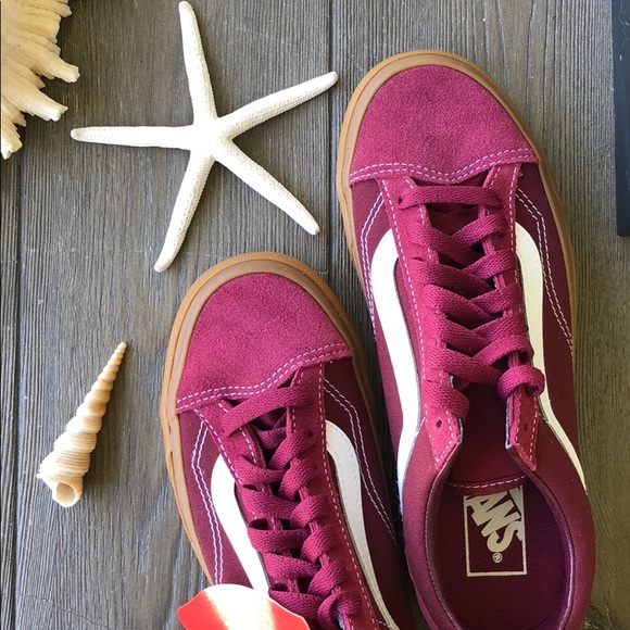 🌴🌼VANS- GUM BEET RED/ROTALE🌼🌴 - Picture 6 of 8